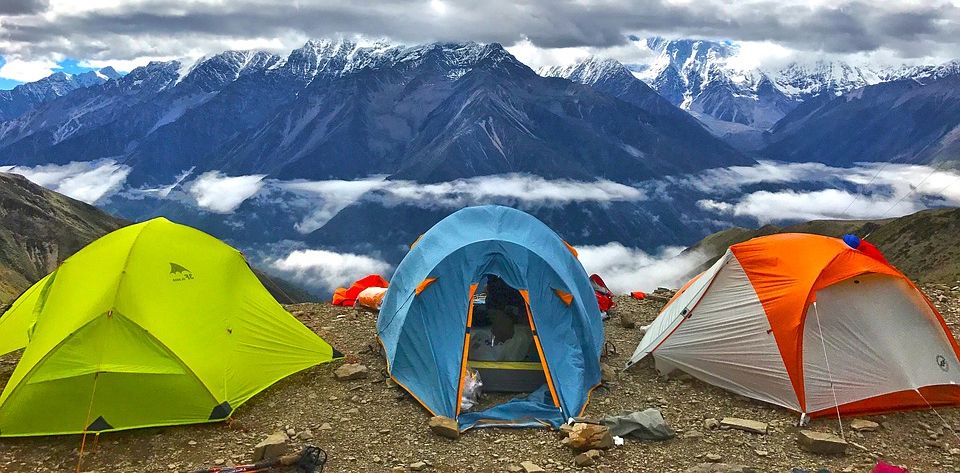 camping at altitude