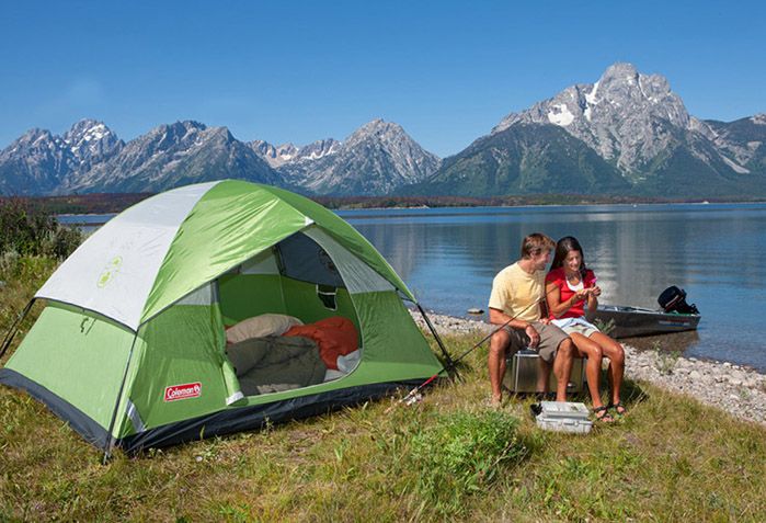 Coleman Sundome 4 person tent