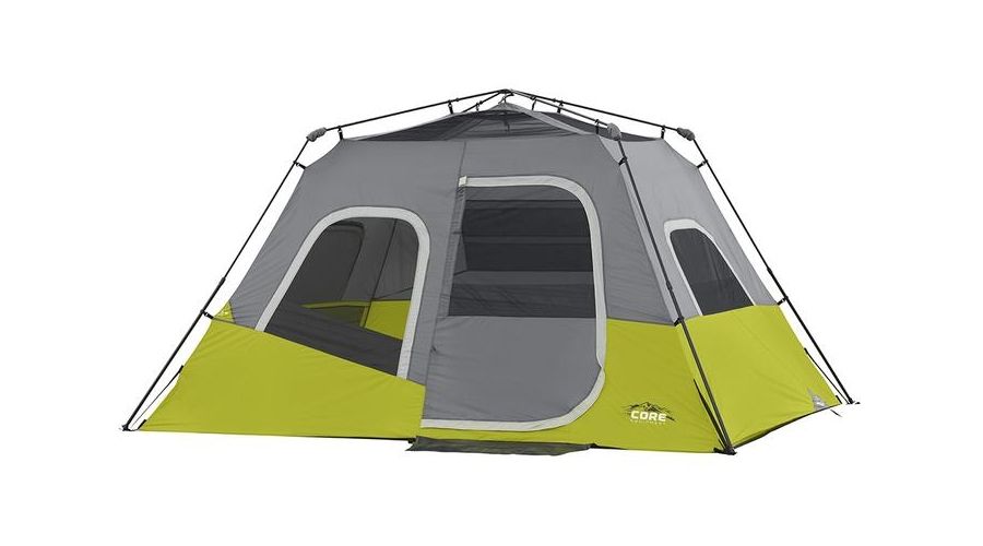 Core Instant Cabin 6 Tent with Fly off