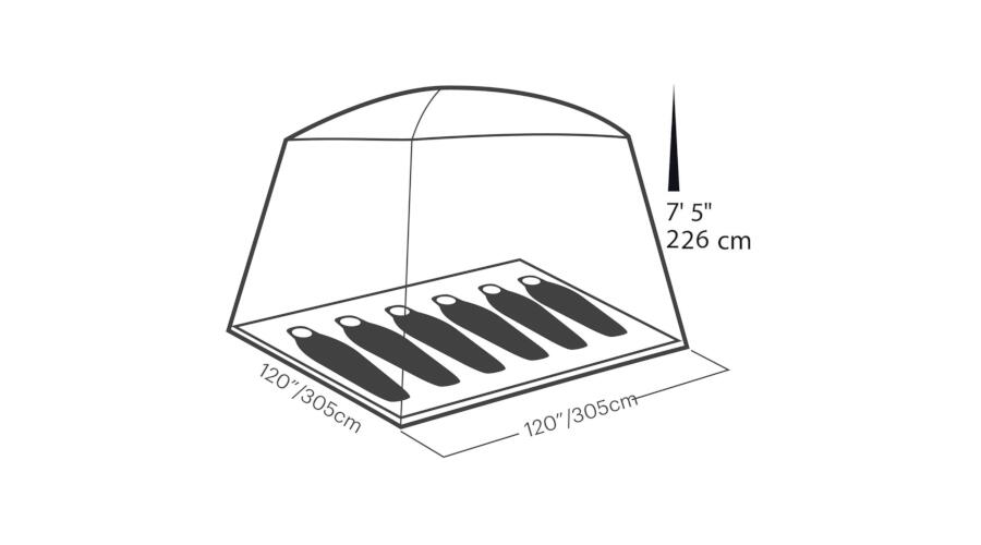 The Desert Canyon With the Dimensions of the