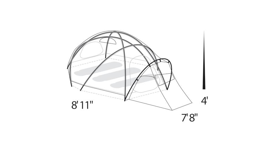 The K-2 XT With the Dimensions of the