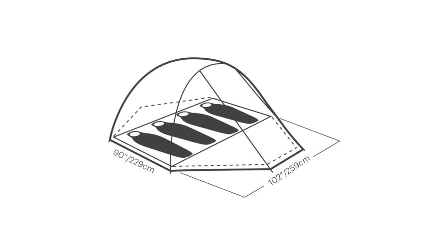 The X-loft With the Dimensions of the