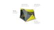 Nemo Wagontop 4P (Granitgrau/Birkenblattgrün) 2020